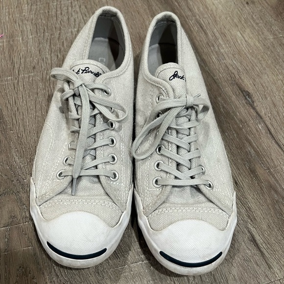 Unisex Women Size 9 Converse Jack Purcell Wool Converse Low Sneaker Shoe - Picture 9 of 14